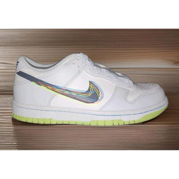 Nike Other - Nike Dunk Low 3D Swoosh Grey (GS) Size 5y